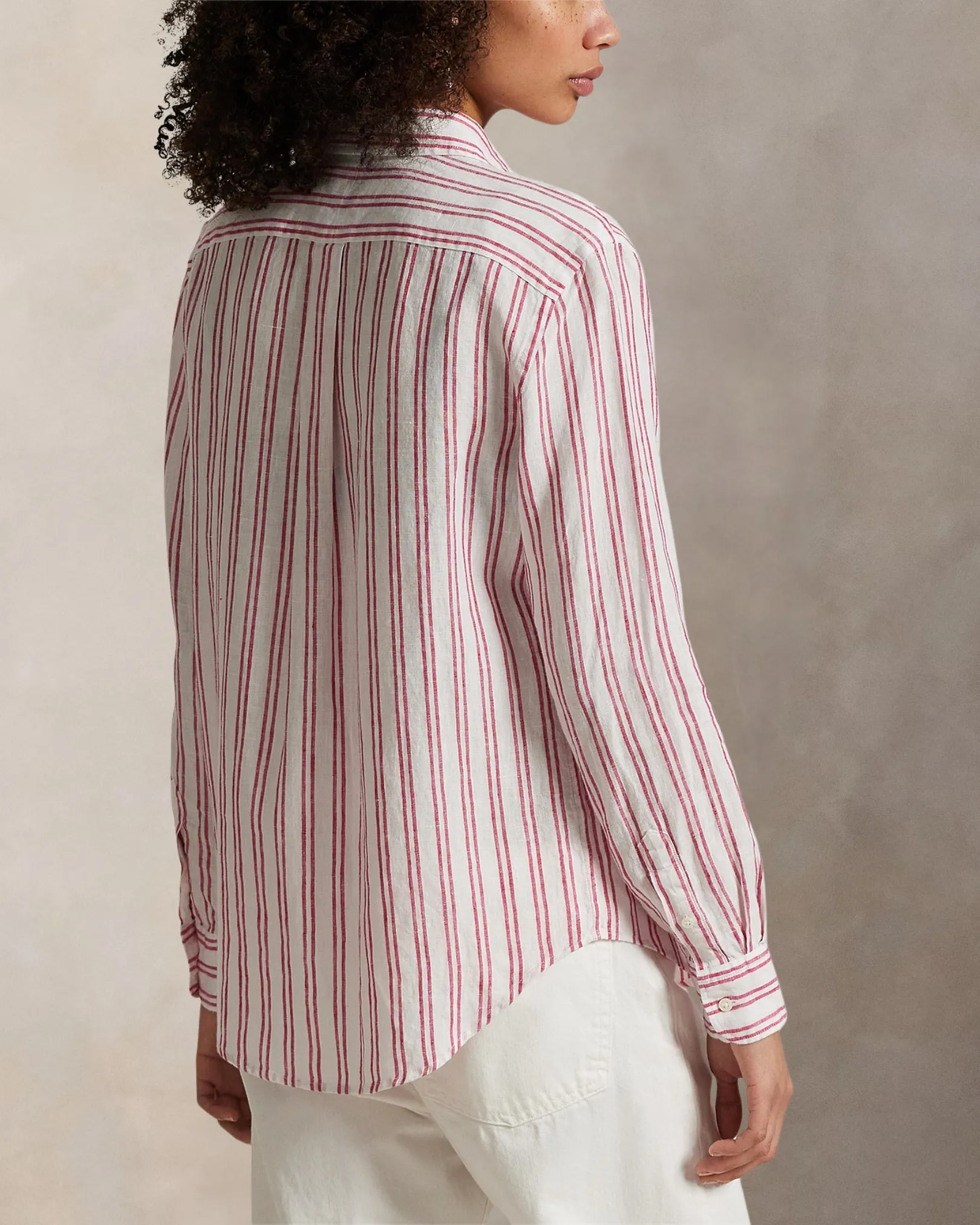 Ralph Lauren Classic Fit Striped Shirt, деталь